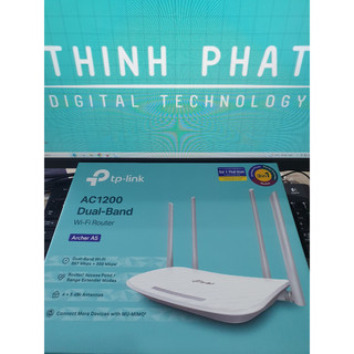 Bộ phát wifi băng tần kép ac-1200 tp-link archer a5