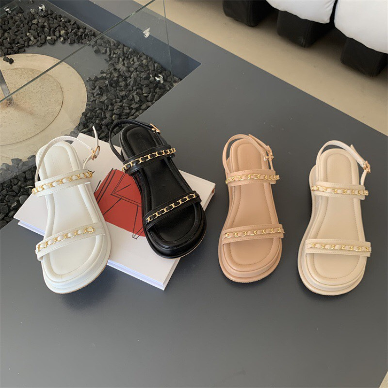 Sandal nữ xích mới hót trend 2023 hàng qc loại 1