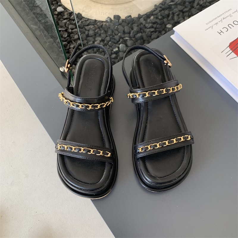 Sandal nữ xích mới hót trend 2023 hàng qc loại 1
