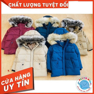 Áo phao cổ lông