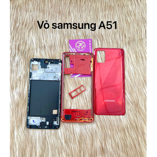 Vỏ thay thế dành cho samsung A51 (full bộ)