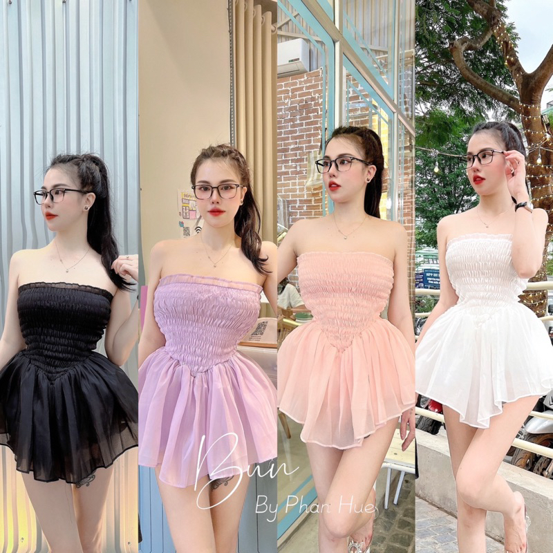 Sét áo quây kèm quần siêu xinh đi phố