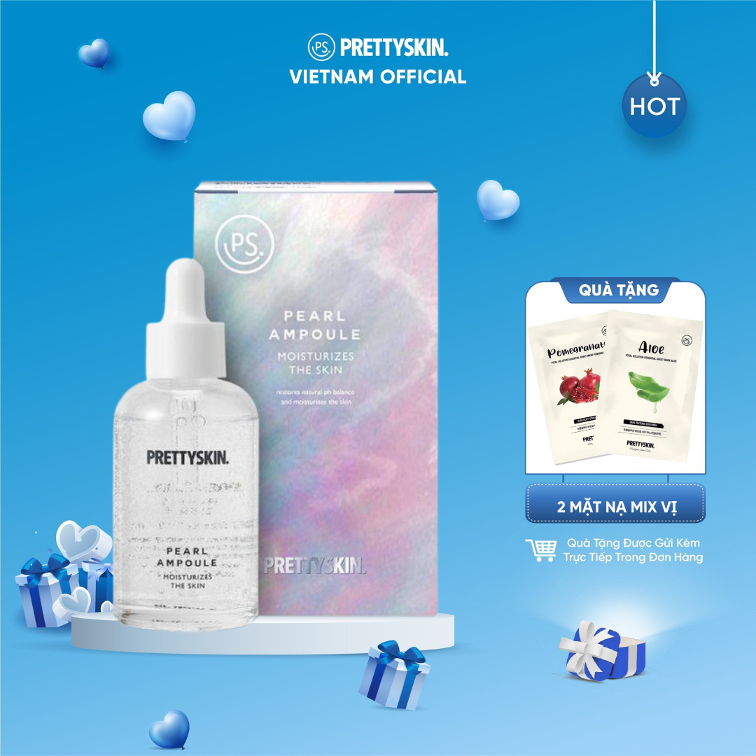 Tinh chất dưỡng trắng ngọc trai Prettyskin 50ml