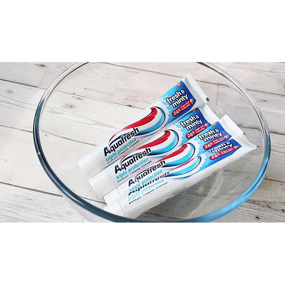 Kem Đánh Răng Aquafresh Fresh & Minty Bạc Hà Thơm Mát 100ml