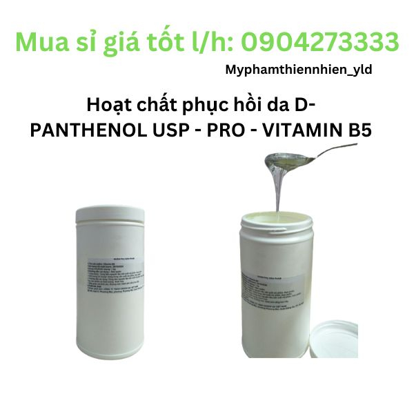 HOẠT CHẤT VITAMIN B5 - Nguyên liệu mỹ phẩm