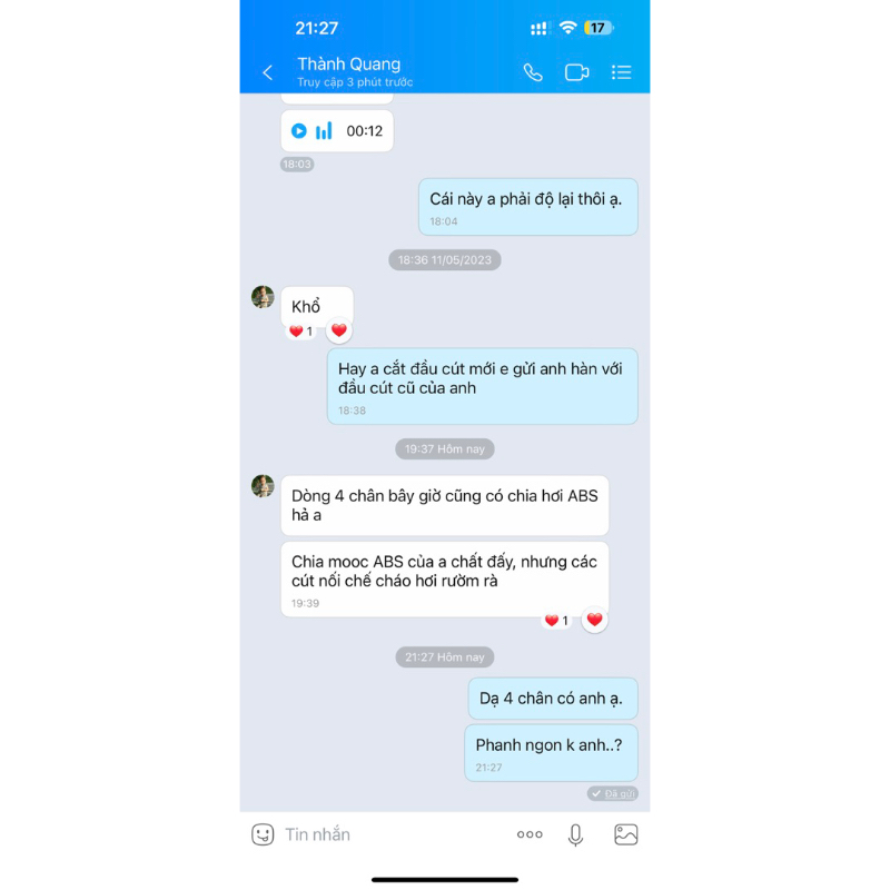 Chia Hơi Mooc ABS chống lết.