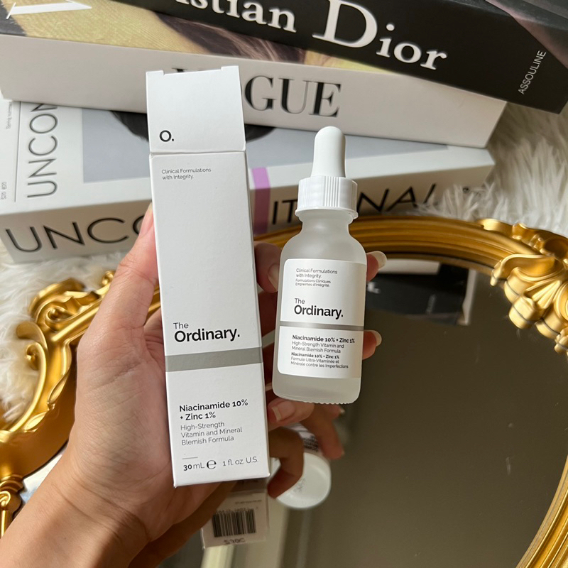 Serum The Ordinary Niacinamide 10% + Zinc 1% giảm mụn giảm thâm, se khít lỗ chân lông