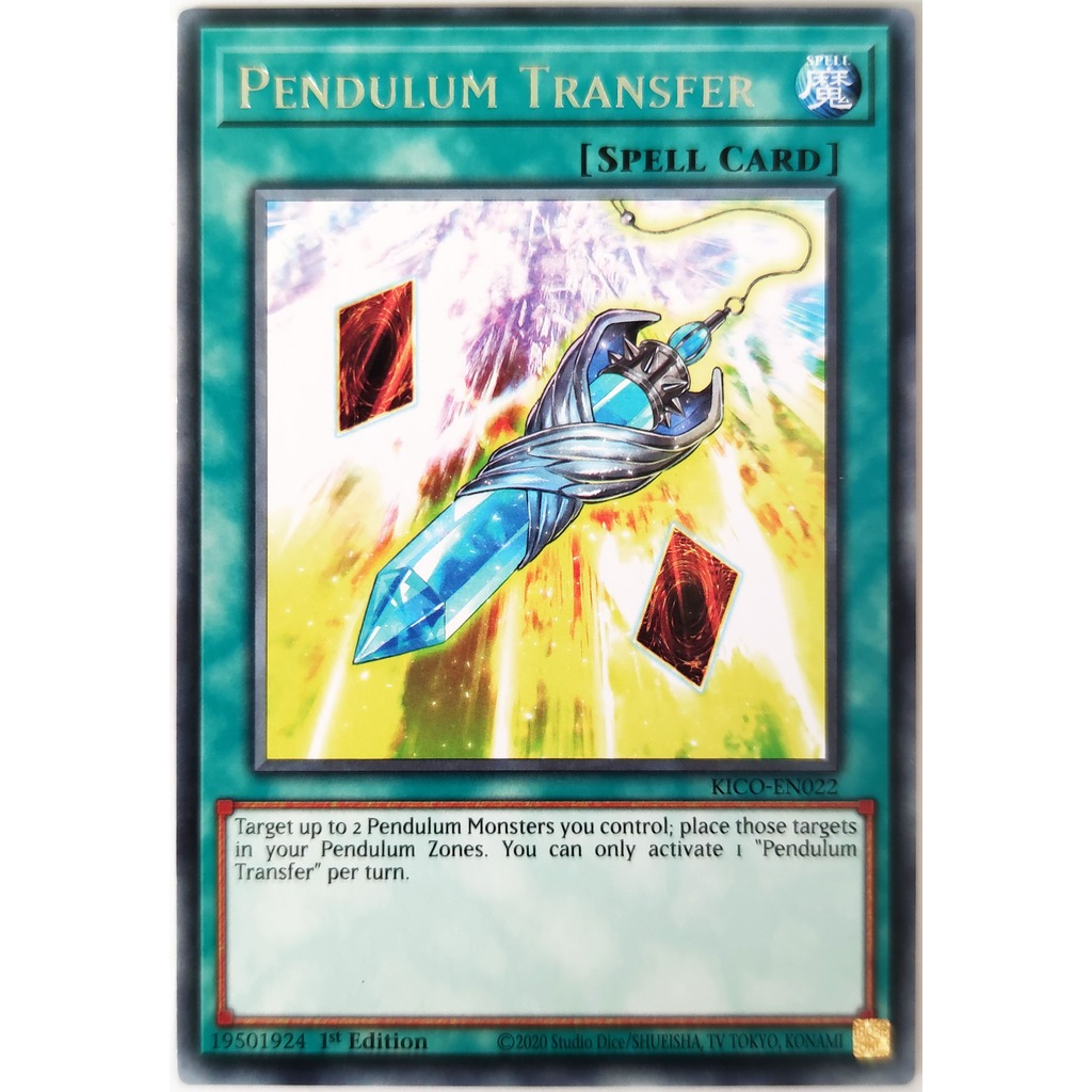 [Thẻ Yugioh] Pendulum Transfer |EN| Rare