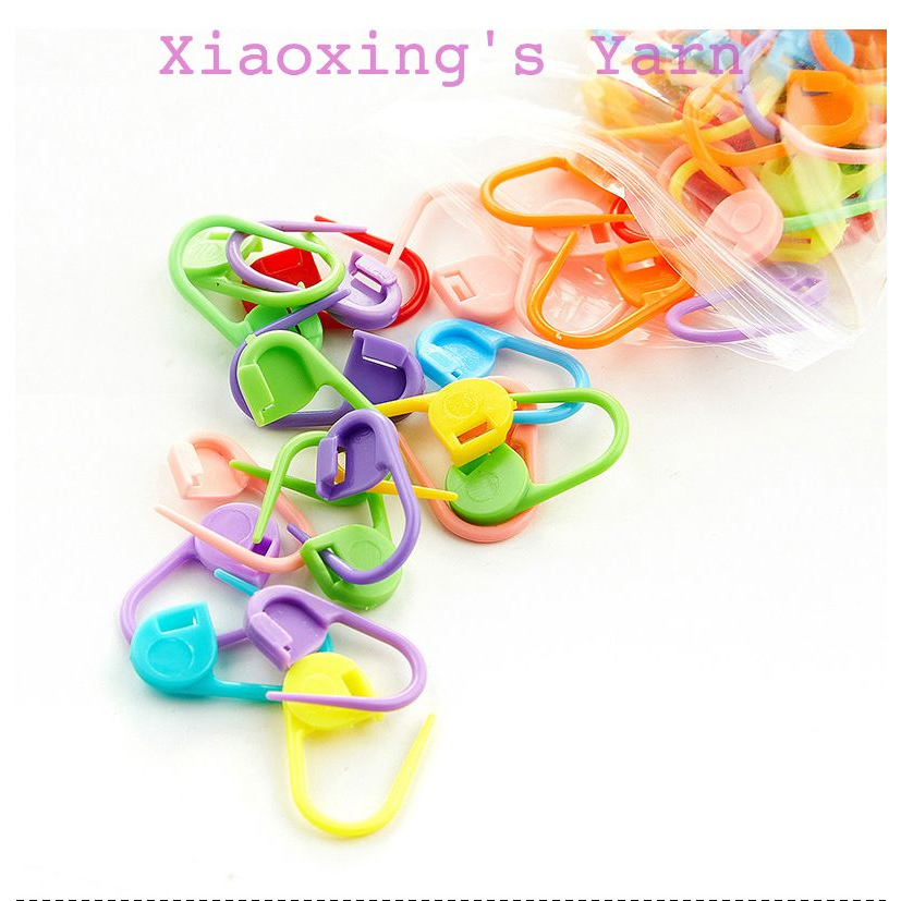 Túi 100/ 500 ghim đánh dấu nhiều màu sắc cao cấp đan móc len | Xiaoxingyarn