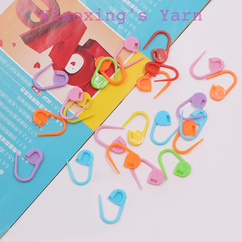 Túi 100/ 500 ghim đánh dấu nhiều màu sắc cao cấp đan móc len | Xiaoxingyarn