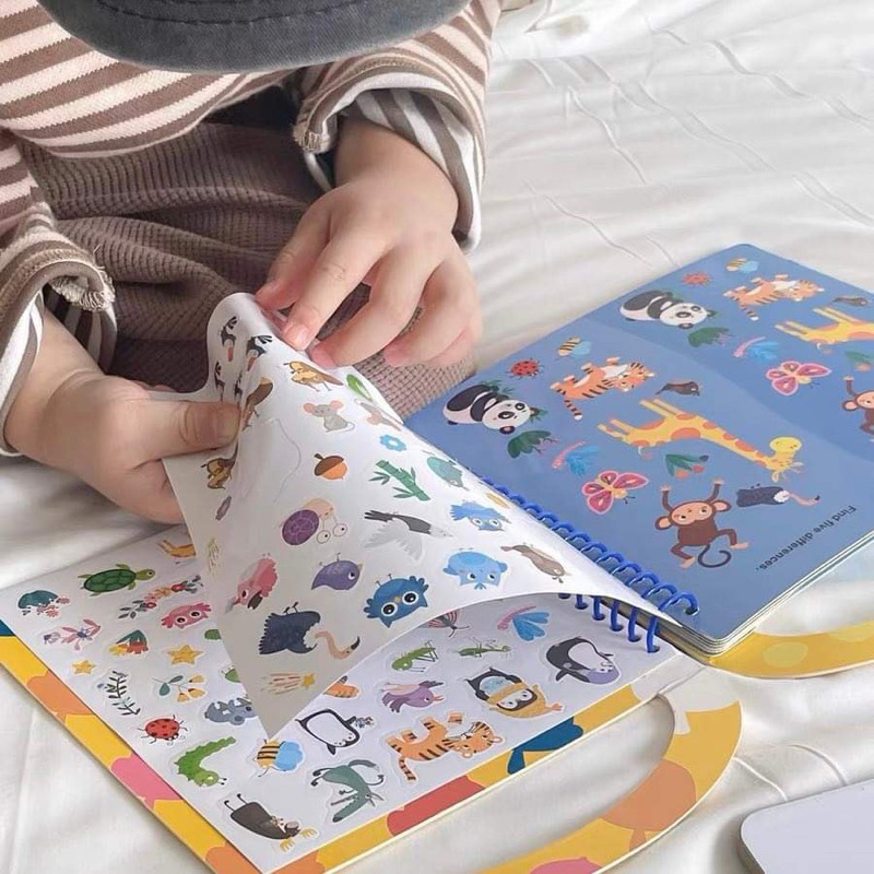 Sách tô màu nước ma thuật cho bé Hàn Quốc - COMBO 3 SÁCH