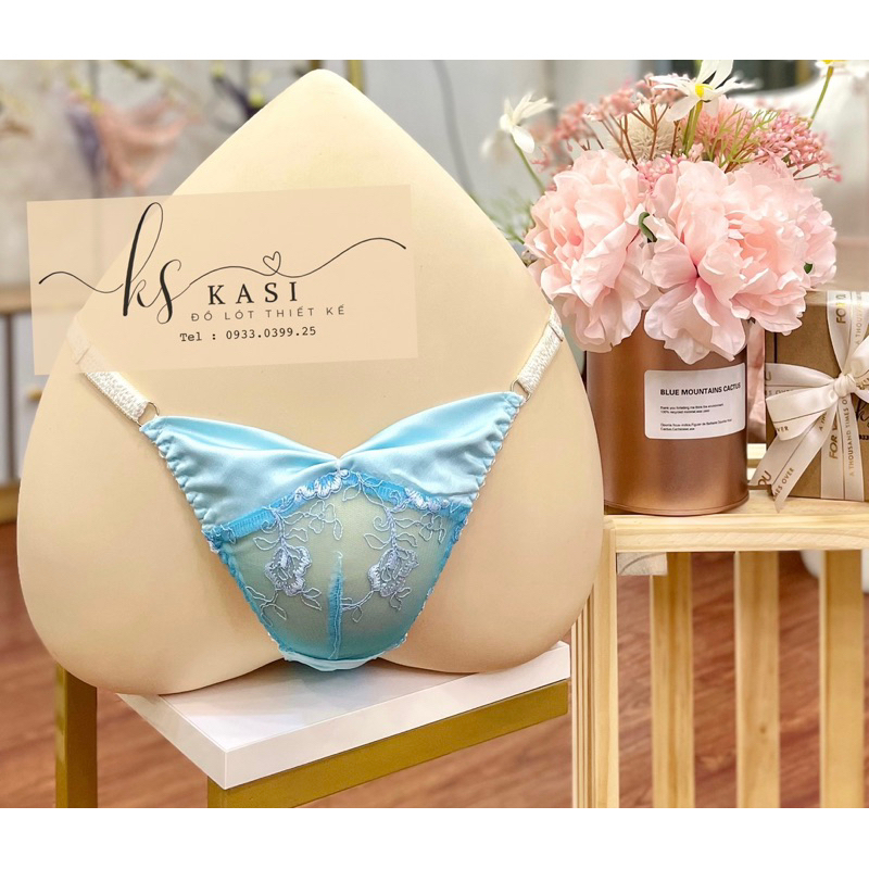 Quần lót ren phối lụa cho nam quyến rũ