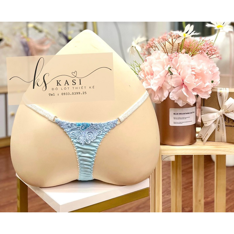 Quần lót ren phối lụa cho nam quyến rũ