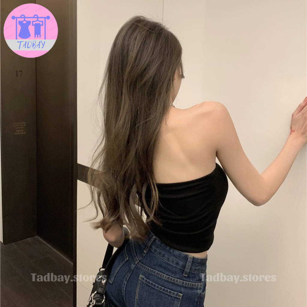 Áo Ống Croptop Nữ Tadbay Kiểu Áo Quây Bra Không Mút TBD05