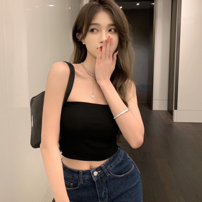 Áo Ống Croptop Nữ Tadbay Kiểu Áo Quây Bra Không Mút TBD05