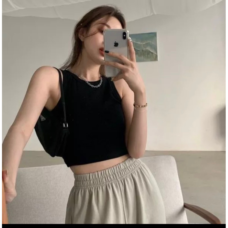 Pass áo ba lỗ croptop