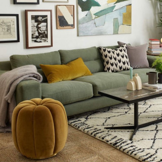 Ghế đôn tròn, ghế đôn trang điểm, ghế đôn sofa kích thước 45cmx45cm