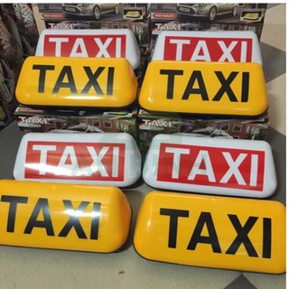 Mào Taxi Đế Hút Nam Châm Có Đèn, Mào Chữ Taxi Có Đèn Nhựa ABS Cao Cấp