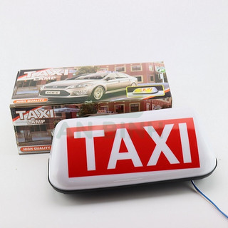 Mào Taxi Đế Hút Nam Châm Có Đèn, Mào Chữ Taxi Có Đèn Nhựa ABS Cao Cấp