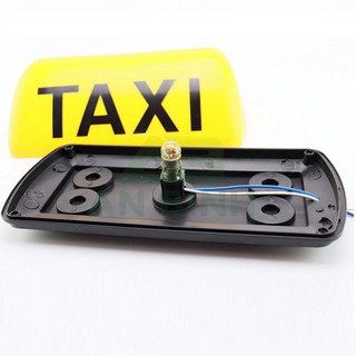 Mào Taxi Đế Hút Nam Châm Có Đèn, Mào Chữ Taxi Có Đèn Nhựa ABS Cao Cấp