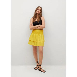 chân váy mango cạp thun hàng xuất xịn