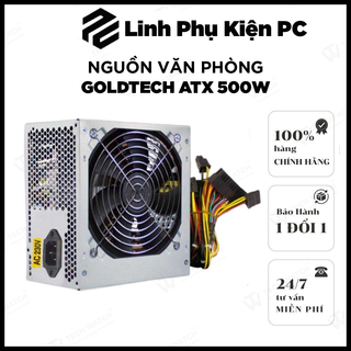 Nguồn văn phòng chính hãng GoldTech ATX 500W - Bảo hành 2 năm