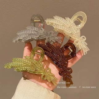 Kẹp Tóc Nhựa Acrylic Hình Lúa Mì Cho Nữ