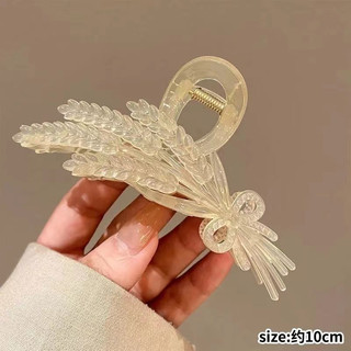 Kẹp Tóc Nhựa Acrylic Hình Lúa Mì Cho Nữ