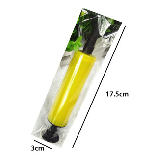 Dụng cụ bơm hơi cầm tay mini bỏ túi tiện lợi dài 17cm5 bằng nhựa chất lượng