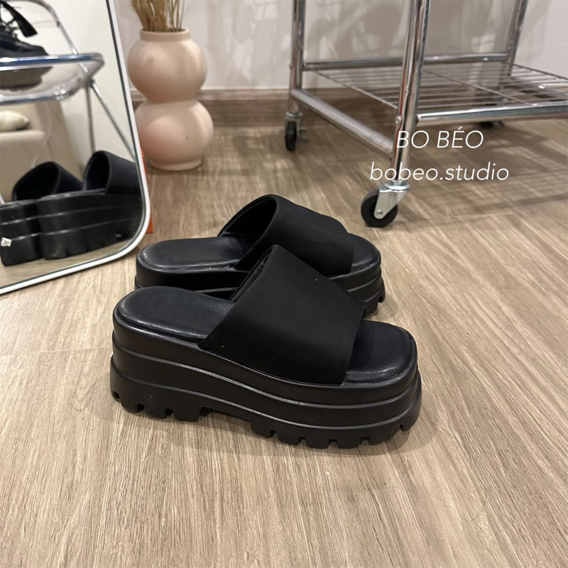 DÉP SANDAL D35 ĐẾ CAO 8CM PHONG CÁCH Y2K