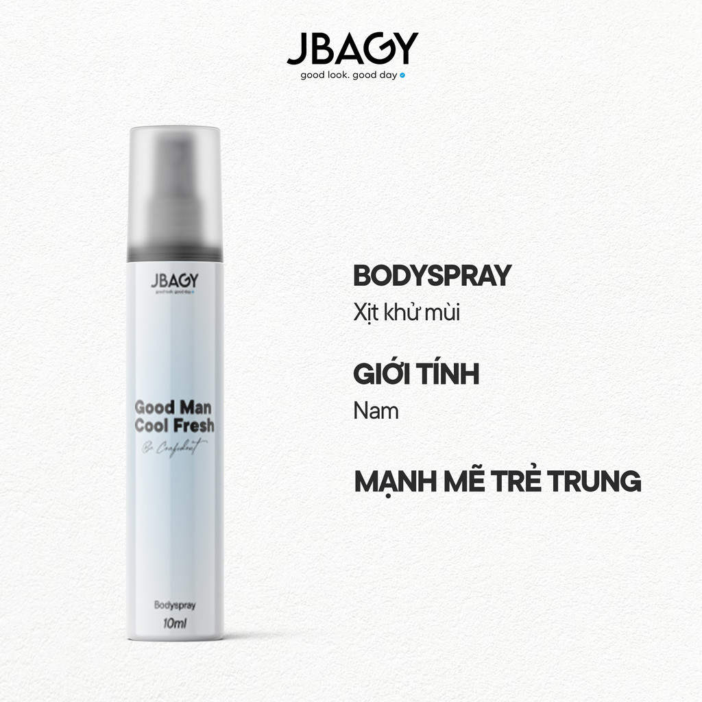 Xịt thơm khử mùi body spray hương thơm mát điều tiết mồ hôi cho mùa hè thoáng mát thương hiệu JBAGY - CF