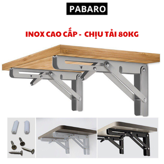 Bản Lề Gập Thông Minh, Ke Đỡ Gập Chịu Lực 80kg, Ke Góc Gập, Giá Đỡ Bản Lề Thông Minh, inox cao cấp