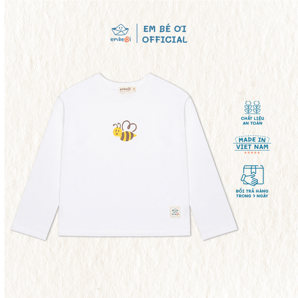 Áo thun dài tay bạn ong
