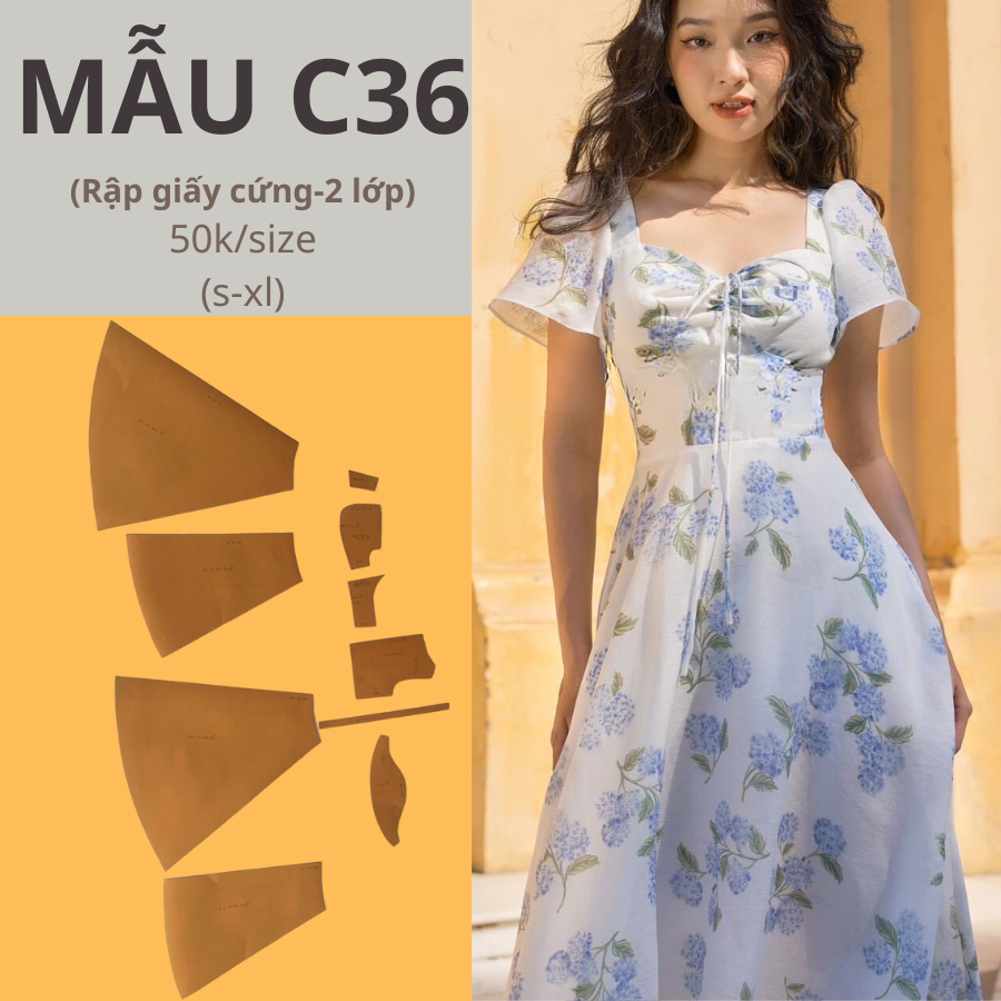RẬP GIẤY CỨNG CẮT SẴN C36