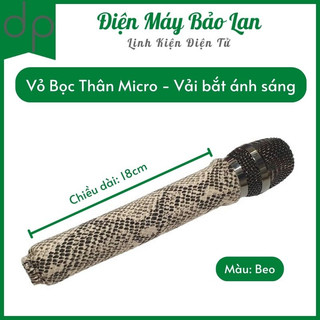 Vỏ Bọc MICRO / Vỏ Bọc Thân MICRO (Vải Bắt Ánh Sáng) có 3 màu như hình - Điện Máy Bảo Lan