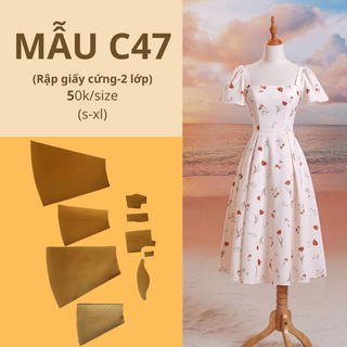 Rập giấy cứng cắt sẵn c47