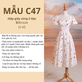 RẬP GIẤY CỨNG  CẮT SẴN C47