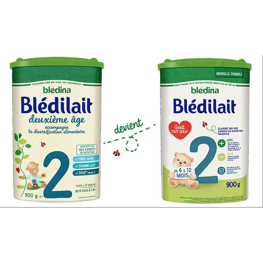 Sữa bột Bledilait số 2 900g