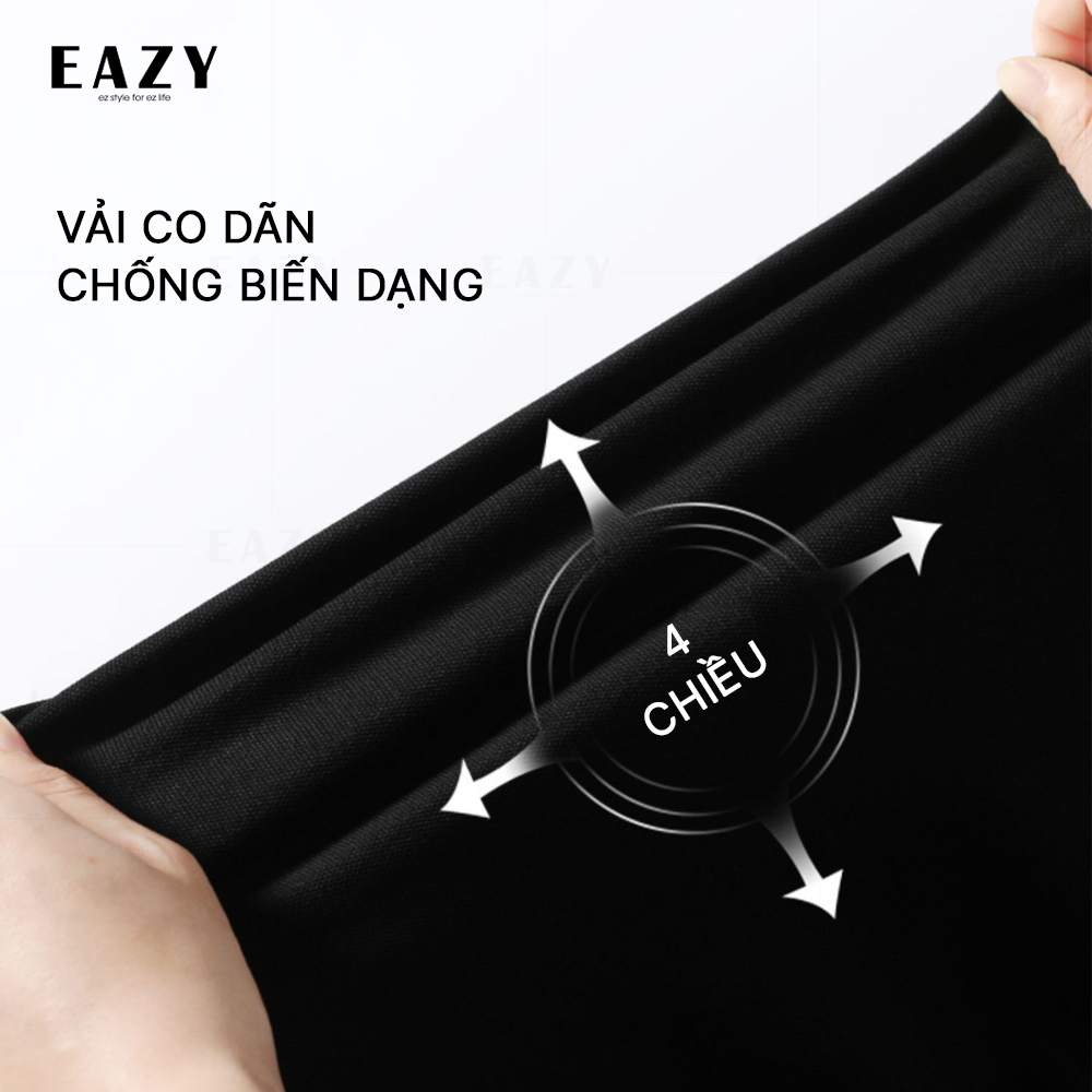 Áo polo nam tay lỡ phối màu thời trang EAZY - PL02 , Áo phông có cổ nam form rộng chất liệu cao cấp màu trắng đen | BigBuy360 - bigbuy360.vn