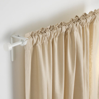 Bộ thanh treo rèm 70-120 cm kèm đỡ RÄCKA IKEA chính hãng ( có sẵn)