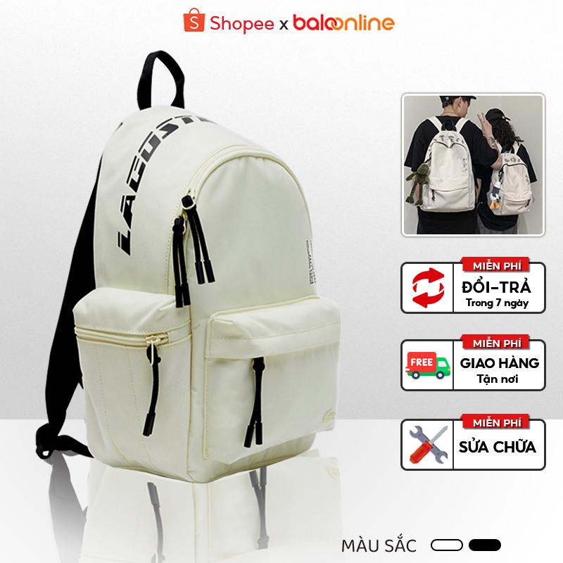 Balo Nam Nữ Lacoste Neocroc Thời Trang Ulzzang Hàn Quốc Hàng Xuất Xịn