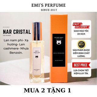Nước Hoa NAR CRISTAL nữ EMI’S PERFUME. Nồng độ EDP chất lượng.
