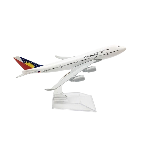 Mô hình máy bay bằng kim loại Boeing B747 16cm MB16