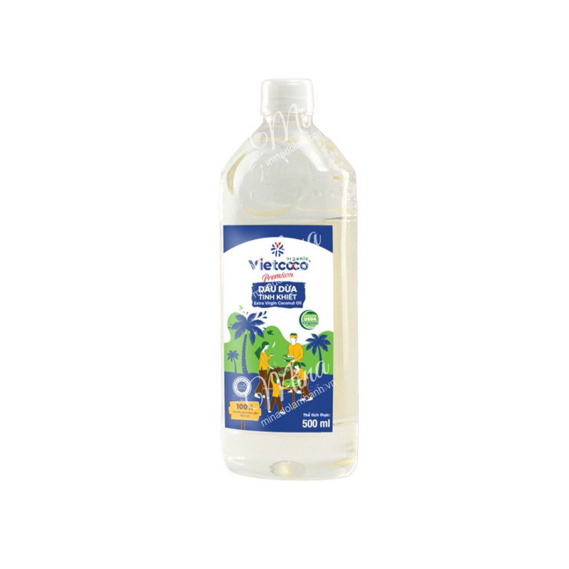 Dầu Dừa tinh khiết Organic Vietcoco 500ml