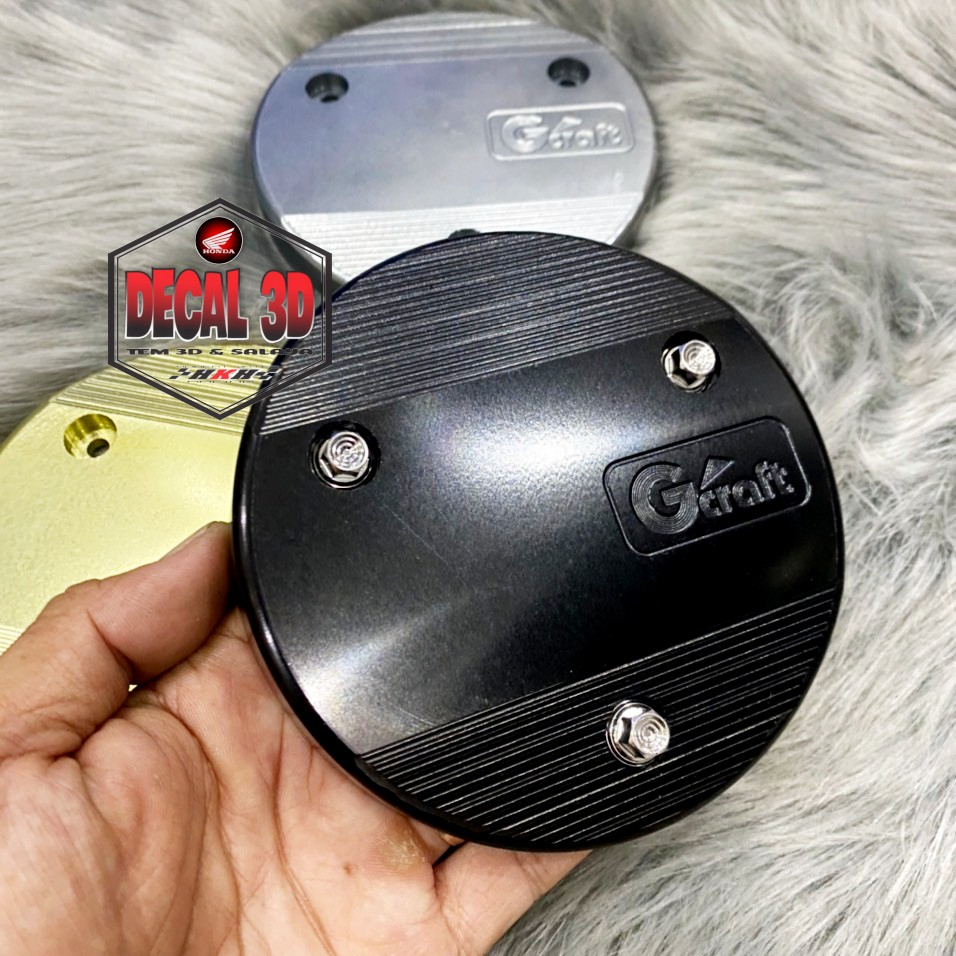 Nắp Nồi CNC Nhôm Nguyên Khối GRaft Siêu Sáng Bóng Gắn Dream/Wave/future