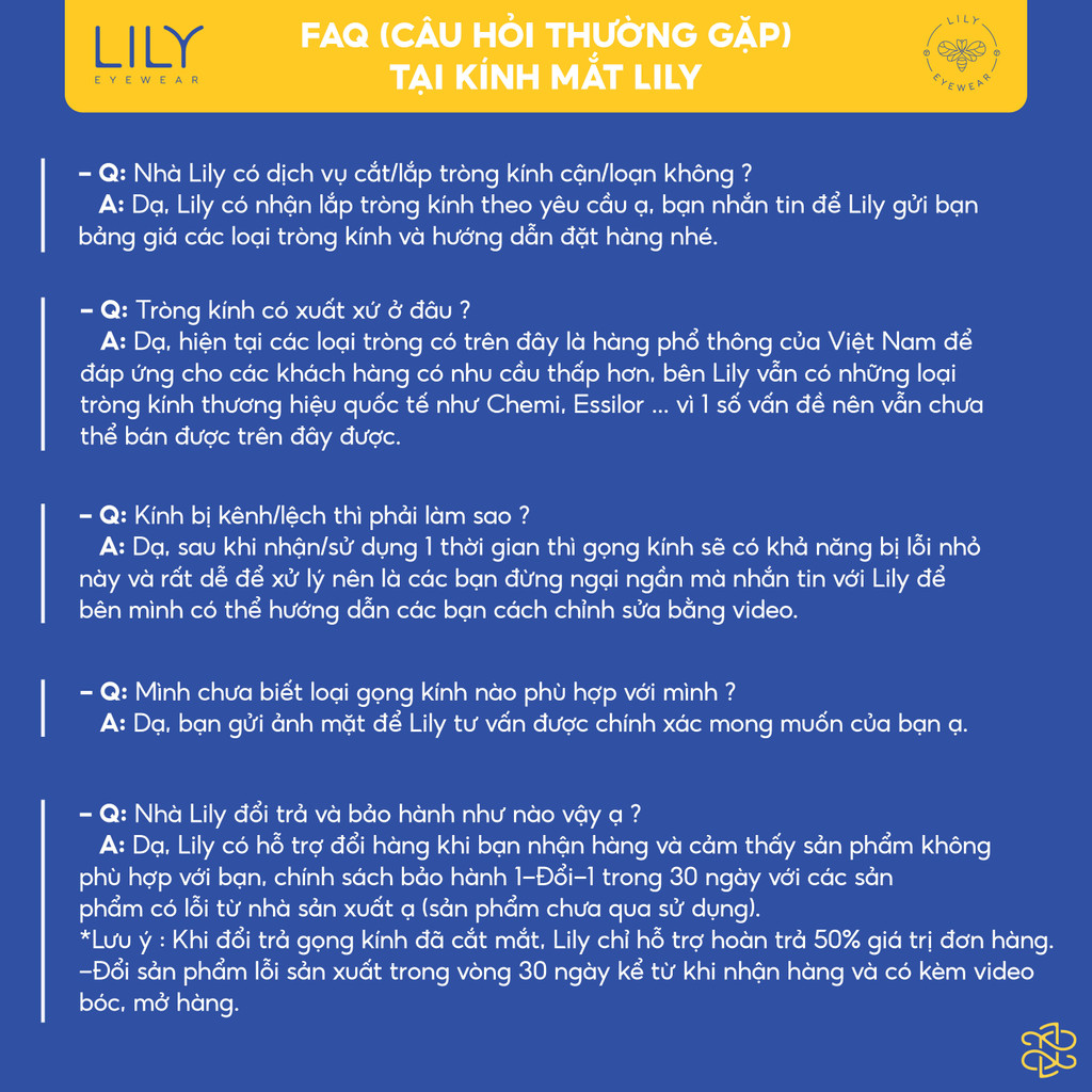 Gọng kính tròn nam nữ LILYEYEWEAR chất liệu nhựa cứng cáp thanh nhẹ thiết kế tinh tế kiểu dáng thời trang 2260