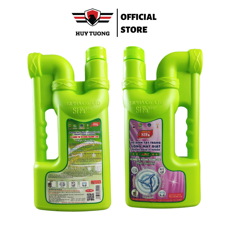 Chất vệ sinh tẩy trắng lồng máy giặt sifa 1070ml - HUY TUONG