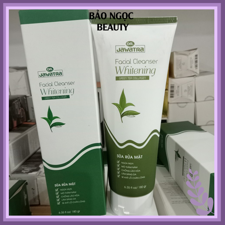 SỮA RỬA MẶT TRÀ XANH JAWATRA - 180g