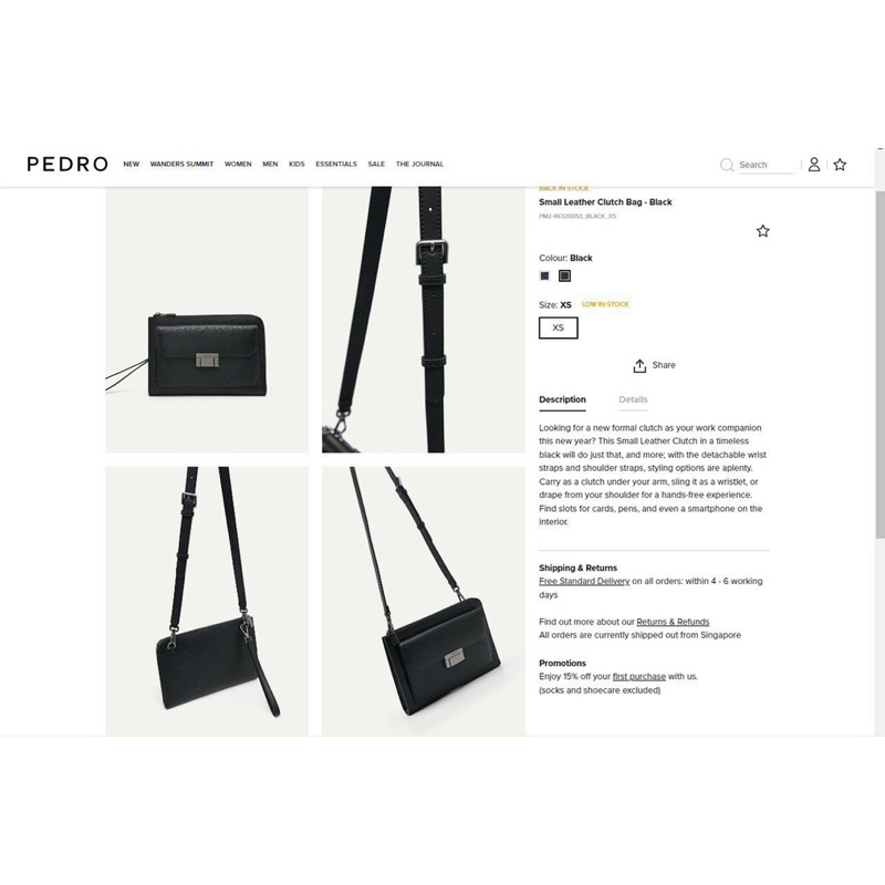 Clutch Pedro for men