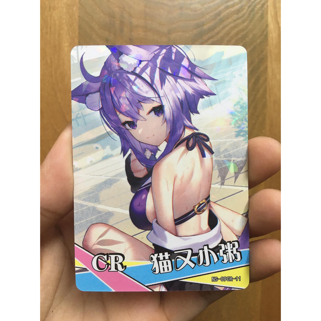 Thẻ bo góc nhân vật Nekomata Okayu – Hololive